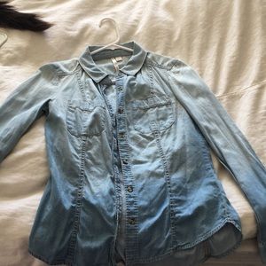 Light wash jean jacket